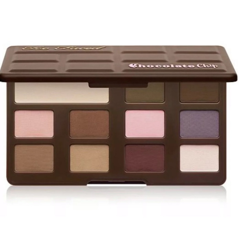 Too Faced Matte Chocolate Chip Palette 100% authen